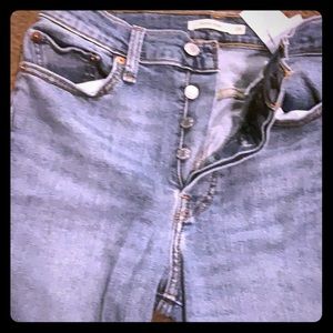 Levis wedgie skinny high rise